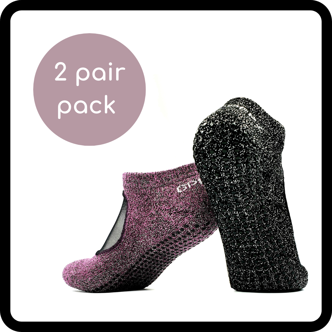 2 Pack Ballet Socks - XSmall