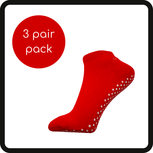 3 Pack Red Anklets - Small or Large