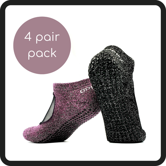 4 Pack Ballet Socks - XSmall
