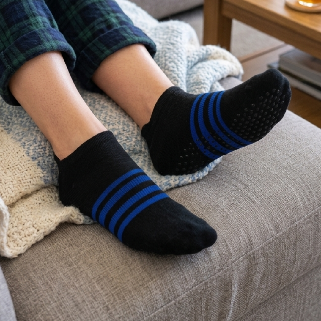 Black Racer Anklet Socks