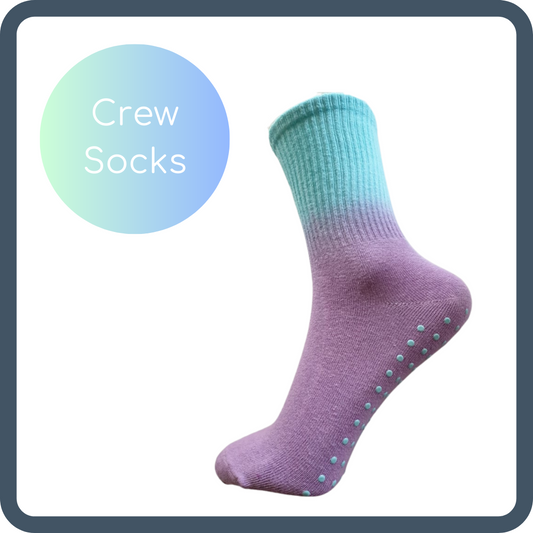Crew Dip Dyed Socks