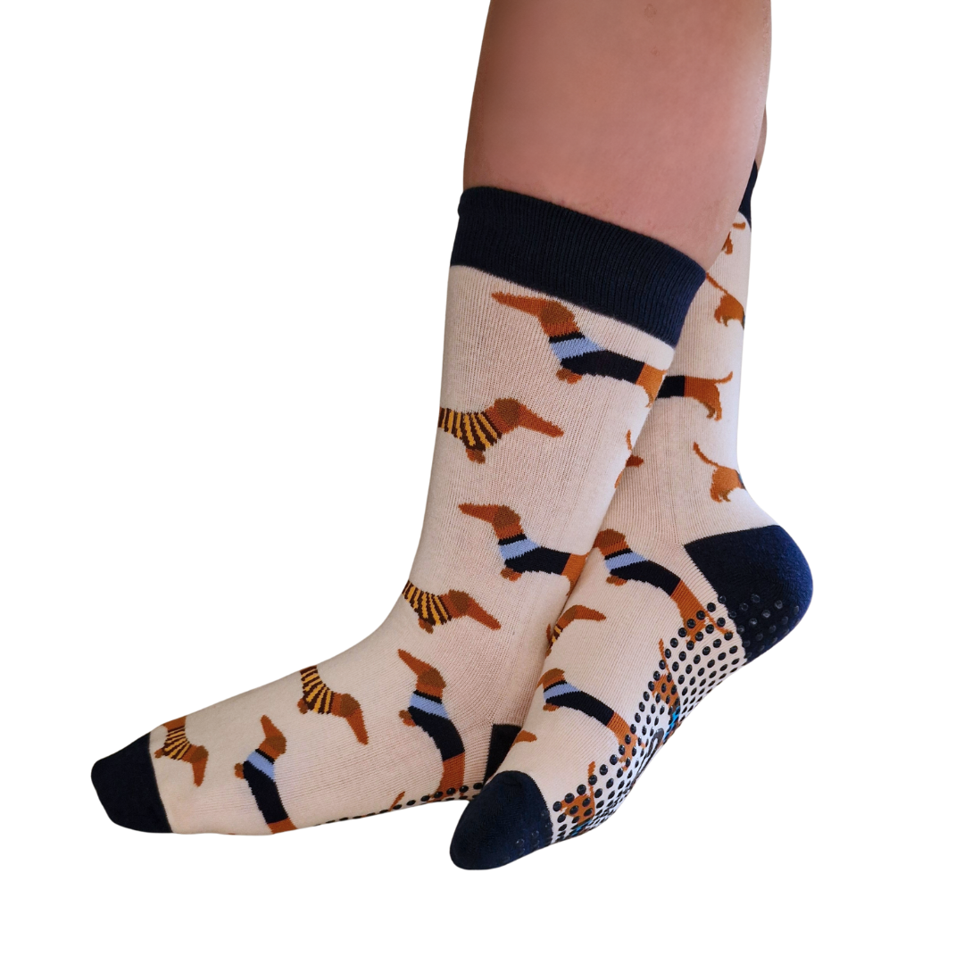 Animal Grip Socks