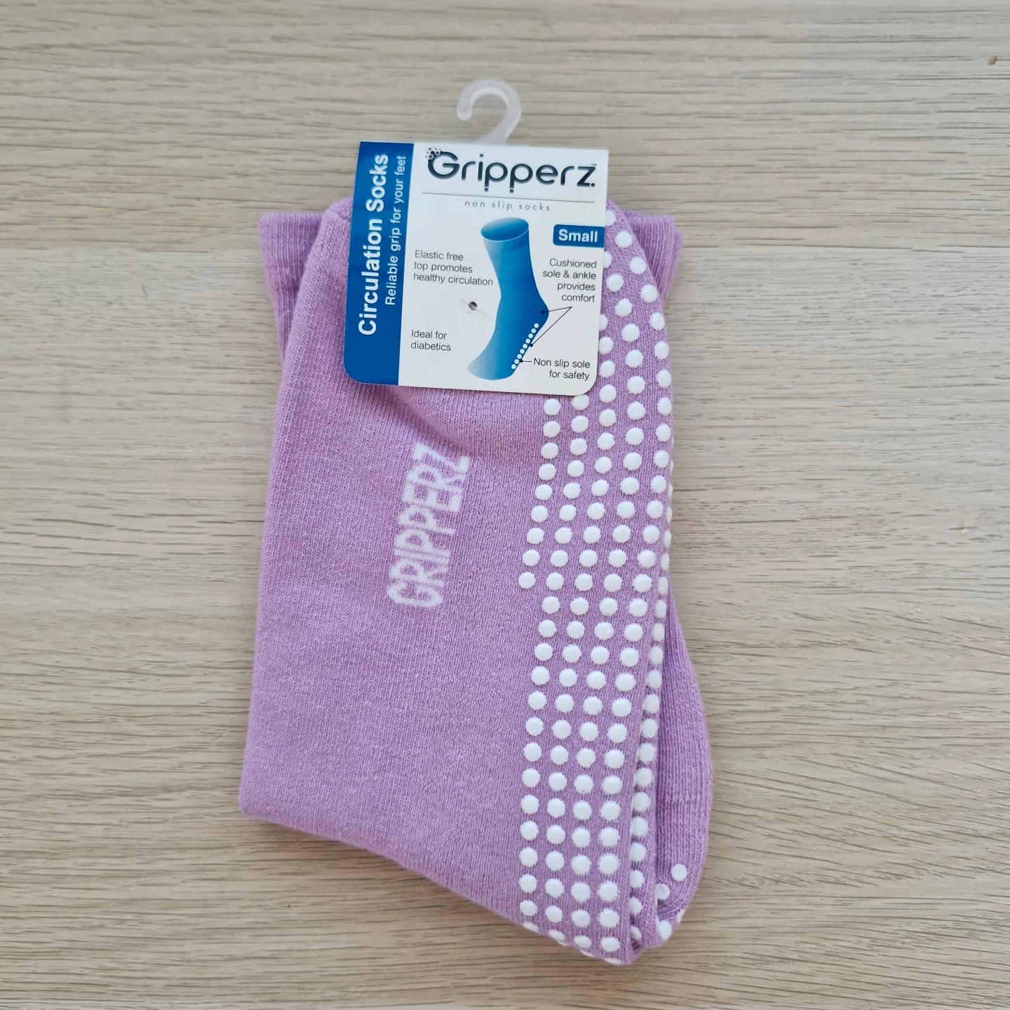 3 Pack Lilac Circulation Socks - Small