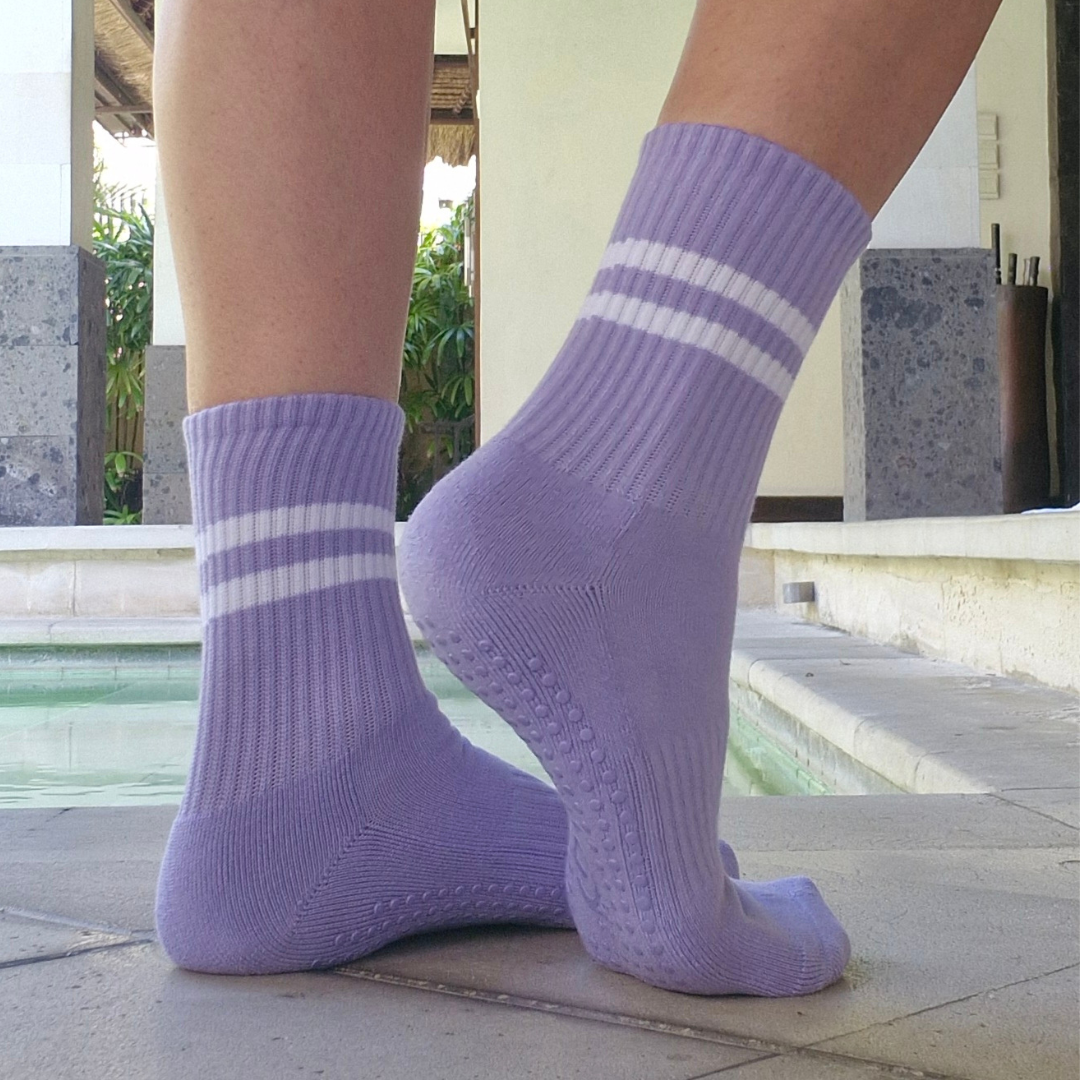 Sports Crew Grip Socks