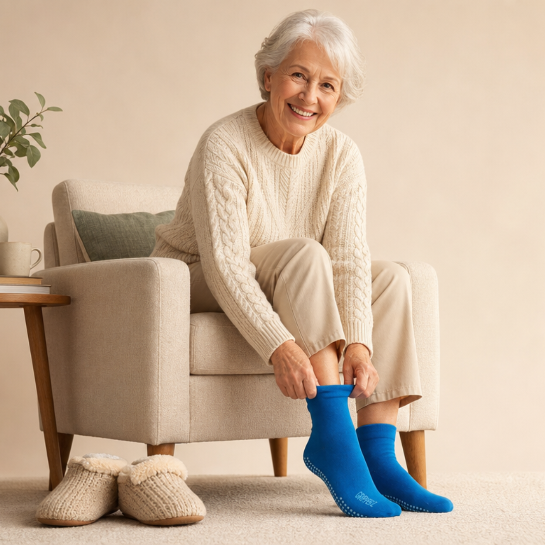 Maxi Hospital Grip Socks