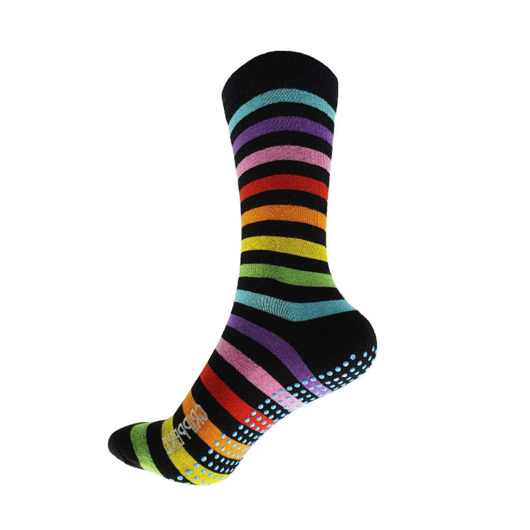 3 Pack Rainbow Circulation Socks - Small or Large