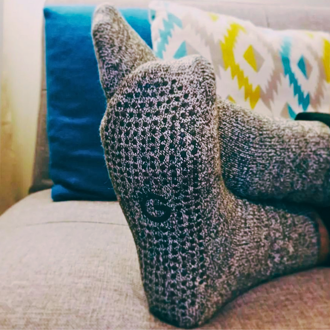 Wool Grip Socks