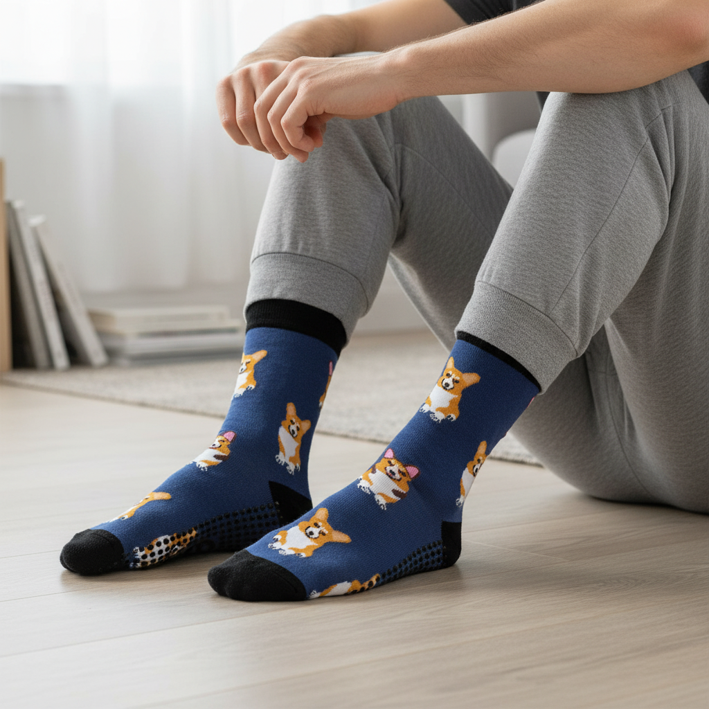 Animal Grip Socks