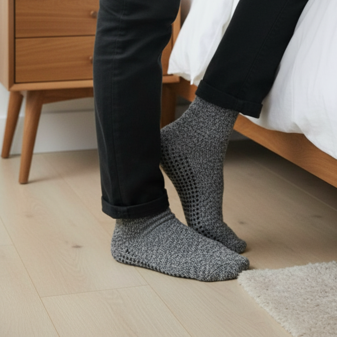 Wool Grip Socks